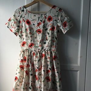 Red Poppy Dress